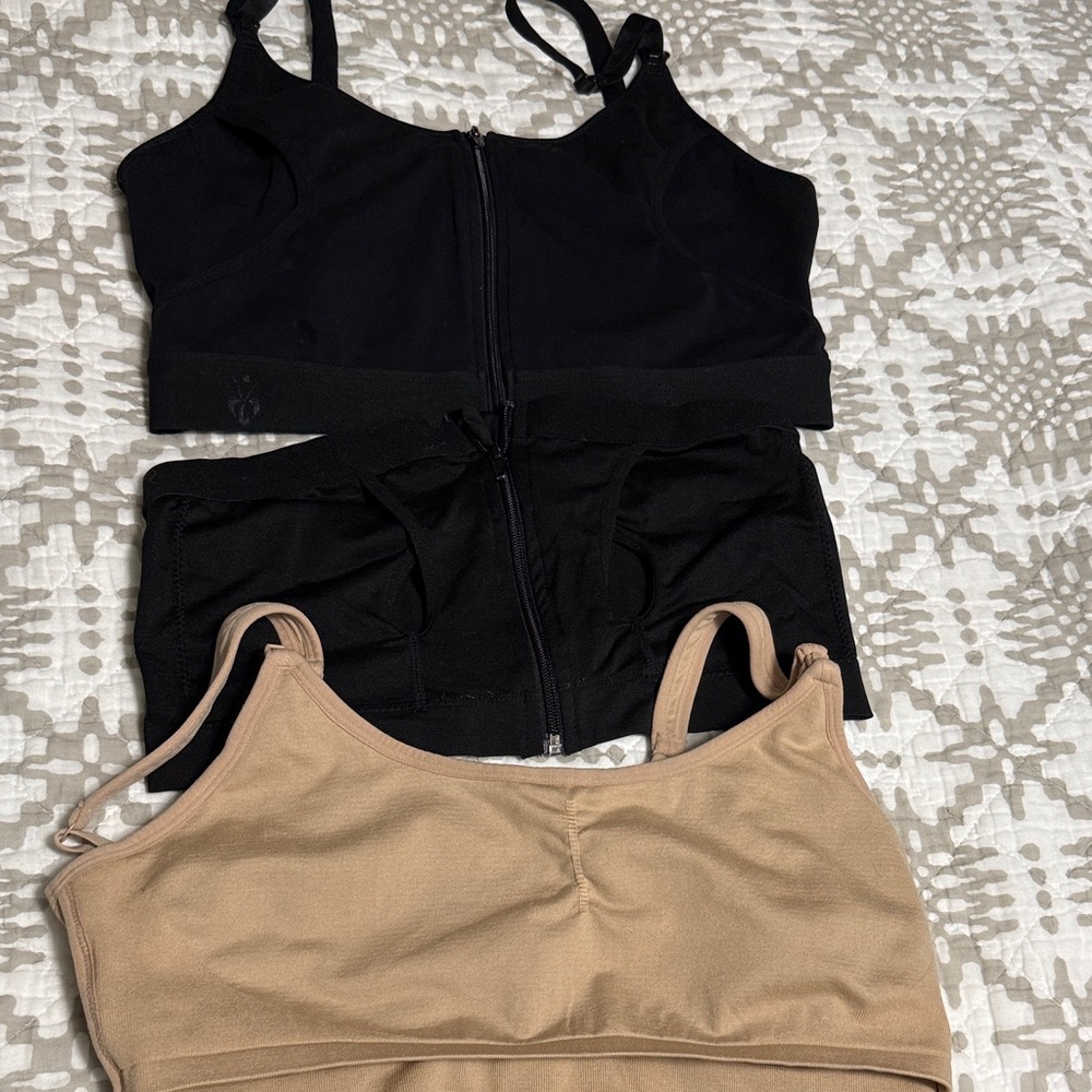 Hands free pumping Bra Set